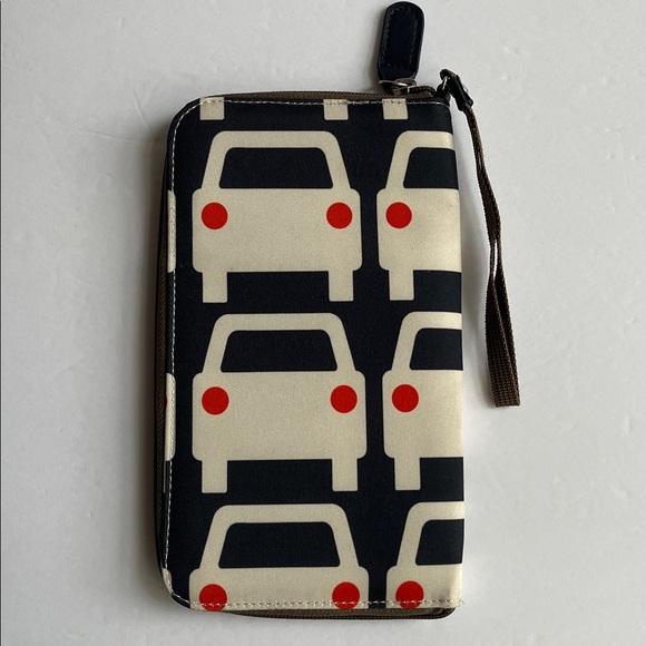 Orla Kiely Target Collab Cars Wallet Wristlet Limited Edition NWOT - Picture 11 of 13